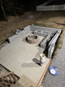 Outdoor landscaping by North Fork Contracting, Shenandoah's top home contractor.